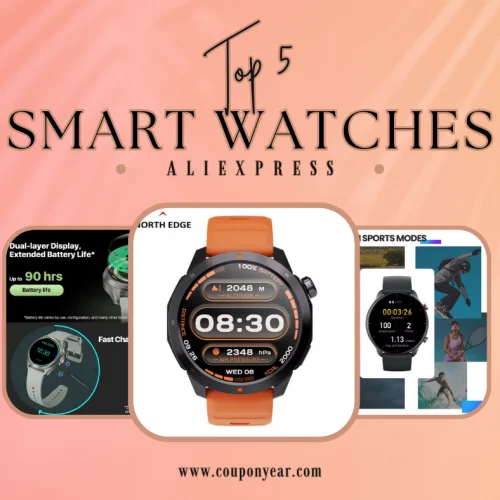 TOP 5 BEST Smart Watches on AliExpress 2025
